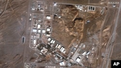  Сателитно изображение на нуклеарния комплекс в Натанз от 24 януари 2025 година 