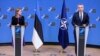 Secretarul general Jens Stoltenberg a întâmpinat-o marți pe Kaja Kallas, prim-ministrul Estoniei la sediul NATO