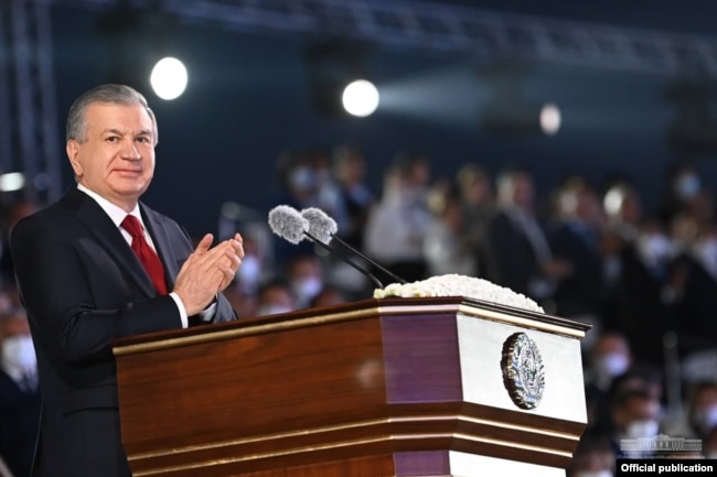 Uzbek President Shavkat Mirziyoev (file photo)