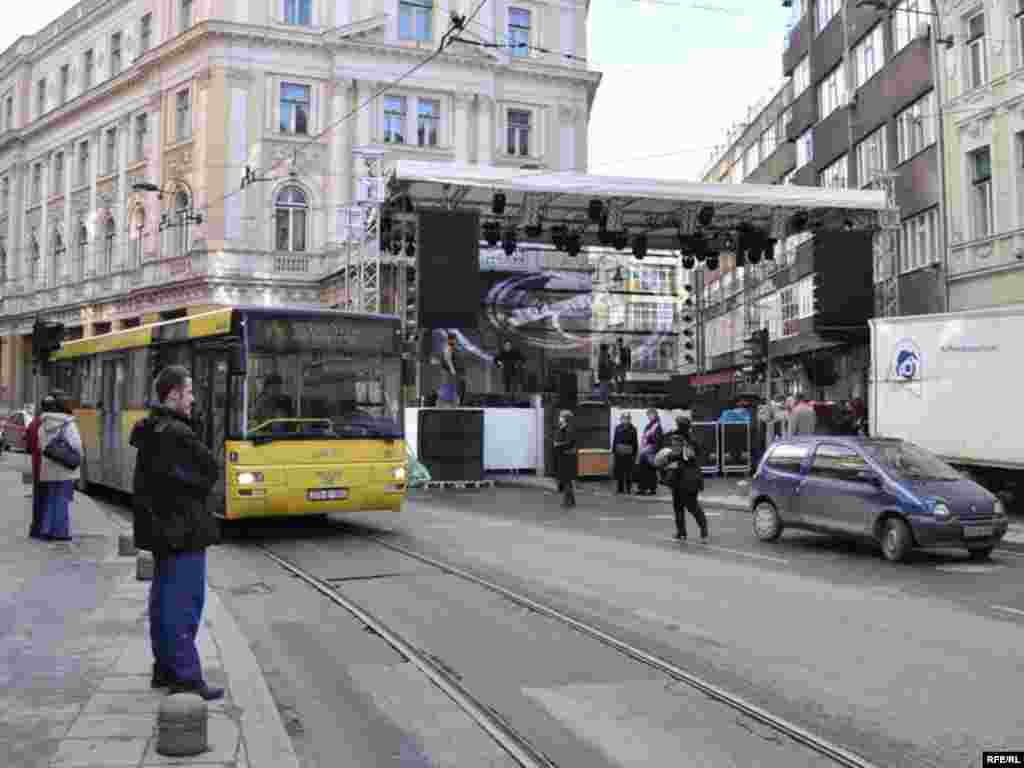 FOTO: MIDHAT POTUROVIĆ - Atmosfera uoči Nove 2010. godine u Sarajevu