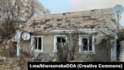 Наслідки російських обстрілів у Херсоні, 24 жовтня 2025 року
