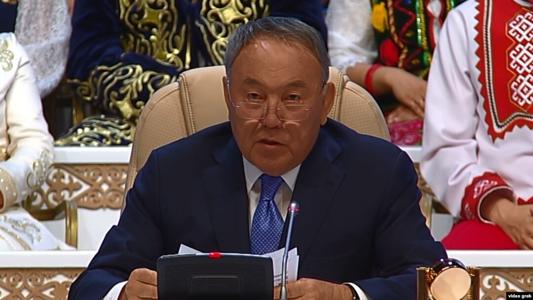 Kazakh President Nursultan Nazarbaev