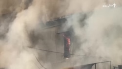 په کراچۍ کې د اورلګېدو په پېښه کې لږ تر لږه ۶ کسان وژل شوي او په سلګونه دوکانونه سوځېدلي