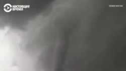 Разрушительный торнадо в Чехии