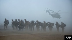 Ілюстрацыйнае фота. Дэсантнікі ЗША ў Аўганістане, 2009