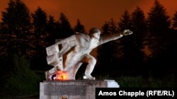 Помнік Чырвонай Арміі ў горадзе Бельска-Бяла на паўднёвым захадзе Польшчы