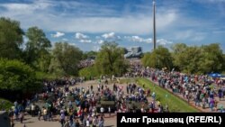 ФОТА ДНЯ: Дзень Перамогі ў Берасьцейскай крэпасьці. Алег Грыцавец 