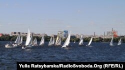 Старт регати з Дніпра