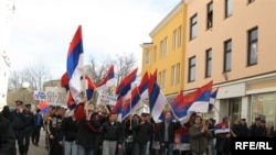 Banjaluka, protesti protiv nezavisnosti Kosova