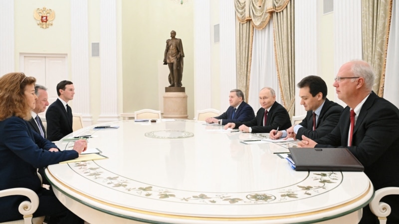 კრემლში მიმდინარეობს სტივ უიტკოფისა და ვლადიმირ პუტინის შეხვედრა