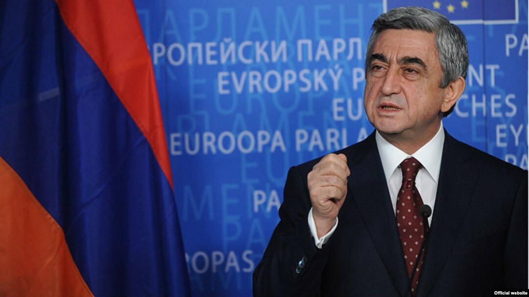 Armenian President Serzh Sarkisian