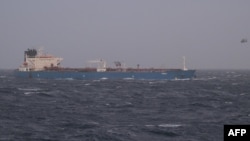 Танкер, задержанный Францией в Средиземном море, 22 января 2026 года