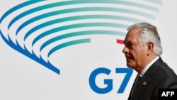 Sekretari amerikan i Shtetit, Rex Tillerson merr pjesë në takimin e G7-ës në Luka të Italisë