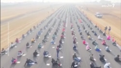 زرګونو بې روزګارو کسانو پر رن وې امتحان ورکړ