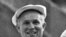 Russia - Nikita Khrushchev, Soviet leader, at the parade of athletes in the Red Square, Moscow, 1936