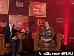 Генерал Карел Ржегка під час форуму Globsec 2026 у Празі