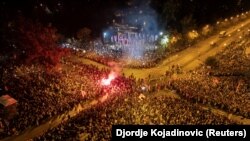 Пречек на студентите во Нови Сад /31 октомври 2025 година