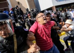 Массовые протесты в Никарагуа. Октябрь 2018 года