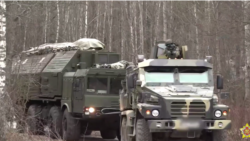 Расейскі ракетны комплекс «Арэшнік», нібыта разьмешчаны ў Беларусі