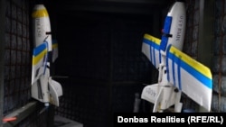 Підрозділ безпілотників-перехоплювачів Збройних сил України під час роботи поблизу лінії фронту в Донецькій області, жовтень 2025 року