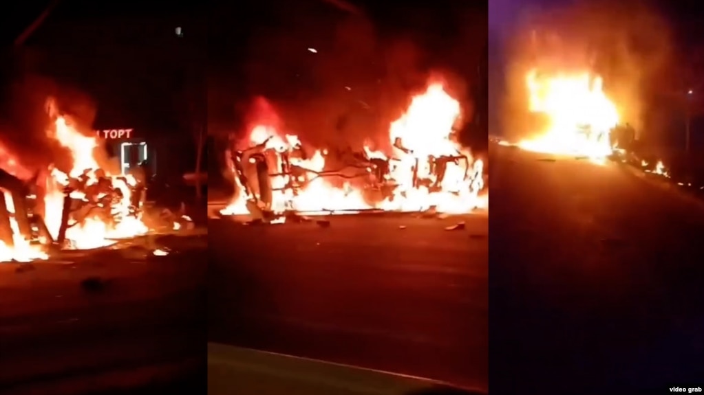 Садамаи "1111 QQ 03" бо ду блогердухтар ва писари як мансабдор