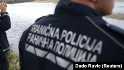 Granična policija BiH kod Zvornika, ilustrativna fotografija
