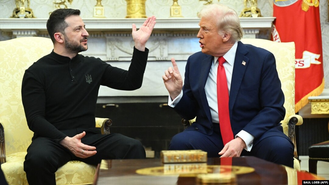 Ağ evdə Tramp və Zelenski mübahisəsi