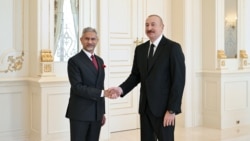Azərbaycan Prezidenti İlham Əliyev Hindistanın xarici işlər nazirini qəbul edib