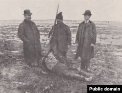 Țăran din comuna Pârlita, jud. Teleorman, împușcat de autorități, 28 martie 1907