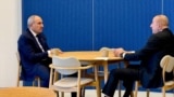 Հայաստանի վարչապետ Նիկոլ Փաշինյանը և Ադրբեջանի նախագահ Իլհամ Ալիևը Կոպենհագենում, Դանիա, 2-ը հոկտեմբերի, 2025թ.