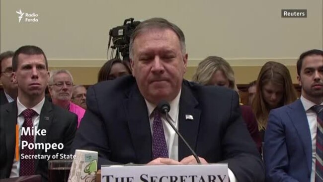 "We Have Made Offer To The Islamic Republic Of Iran To Help," Said Secretary Pompeo In Congress Today