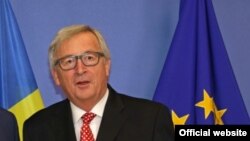 Претседателот на Европската комисија, Жан Клод Јункер во Скопје. 
