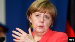 German Chancellor Angela Merkel says trust has been lost. (file photo)