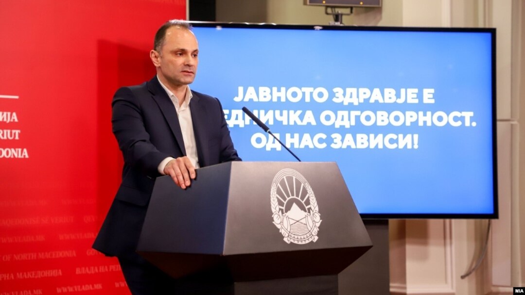 Министерот за здравство Венко Филипче