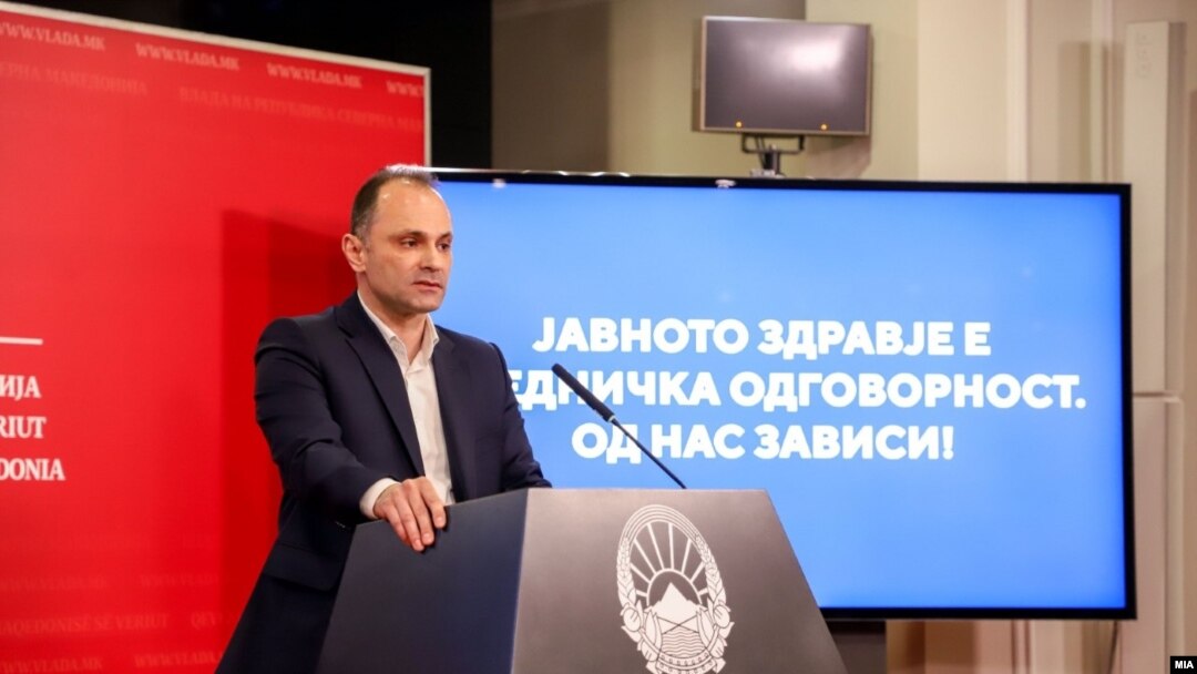 Министерот за здравство Венко Филипче. 