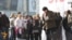 Митинг на Новом Арбате: Русь Сидящая