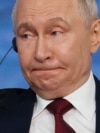 Російський лідер Володимир Путін під час засідання Петербурзького міжнародного економічного форуму, 5 червня 2026 року 