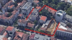 Serdika - Sofia - amphitheater- Satellite Image