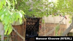 خرگاه برپا شده در شهر فیروزکوه٬ مرکز غور