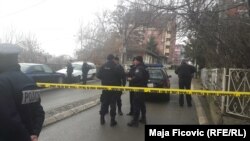 Пулиси Косово дар макони қатли Оливер Иванович