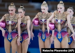 Команда Олимпийского комитета России по художественной гимнастике