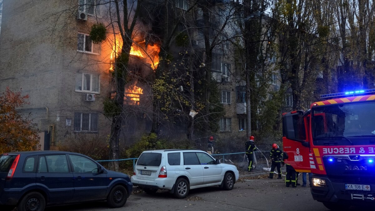 Russia hits Ukraine with new missile strikes, knocking out power