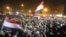 Egyptian protesters chant slogans against the military council on Tahrir Square in Cairo on June 20. 