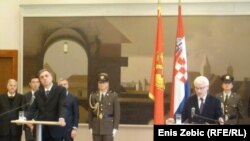 Filip Vujanović i Ivo Josipović, Zagreb, 10. listopad 2011.