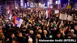 Protest 'Stop krvavim košuljama', Beograd, 22. decembar 2018.