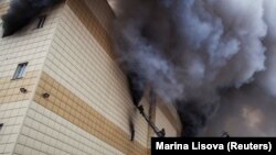 Sixty people were killed in the fire in the Siberian city of Kemerovo on March 25, 2018.