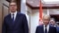 The defeat of Aleksandar Vucic (left) in Serbia's parliamentary elections is seen as a blow to Russian President Vladimir Putin's influence in Europe. (file photo) 
