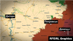 Ситуація на покровськкому напрямку, джерело – DeepStateMAP