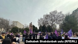 8-марттагы акция. Бишкек, 2026-жыл