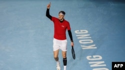 Александр Бублик Гонконгтегі жарыста. 10 қаңтар 2026 жыл.